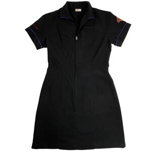Hard Rock Cafe Vintage Waitress Uniform Dress Size 4 Black